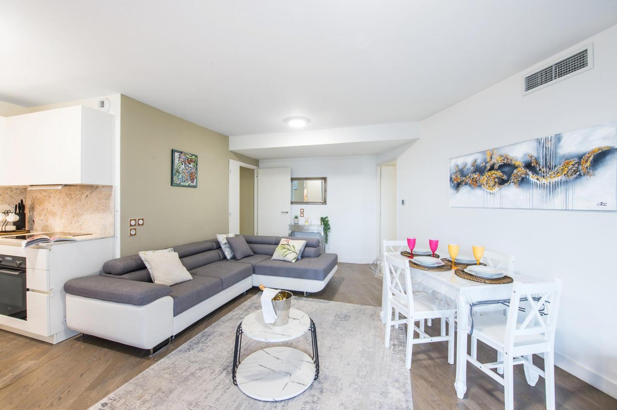 Grande Terrasse - Vue Mer - Parking - Bk Beausoleil Eksteriør billede
